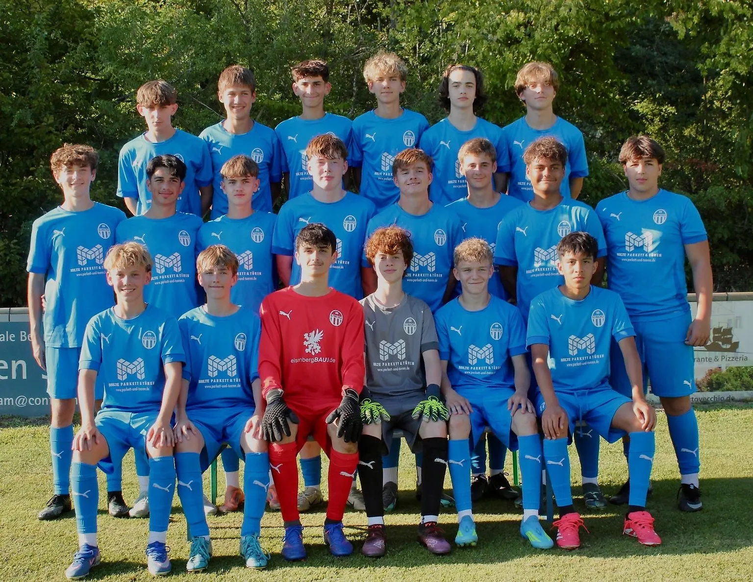 Mannschaftsfoto B-Junioren U17 (2010-2011)