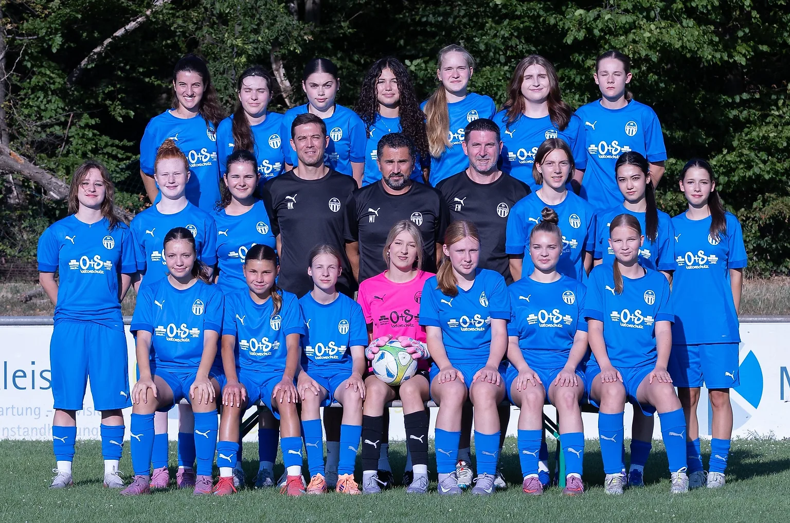 Mannschaftsfoto B-Juniorinnen U17 (2010-2011)