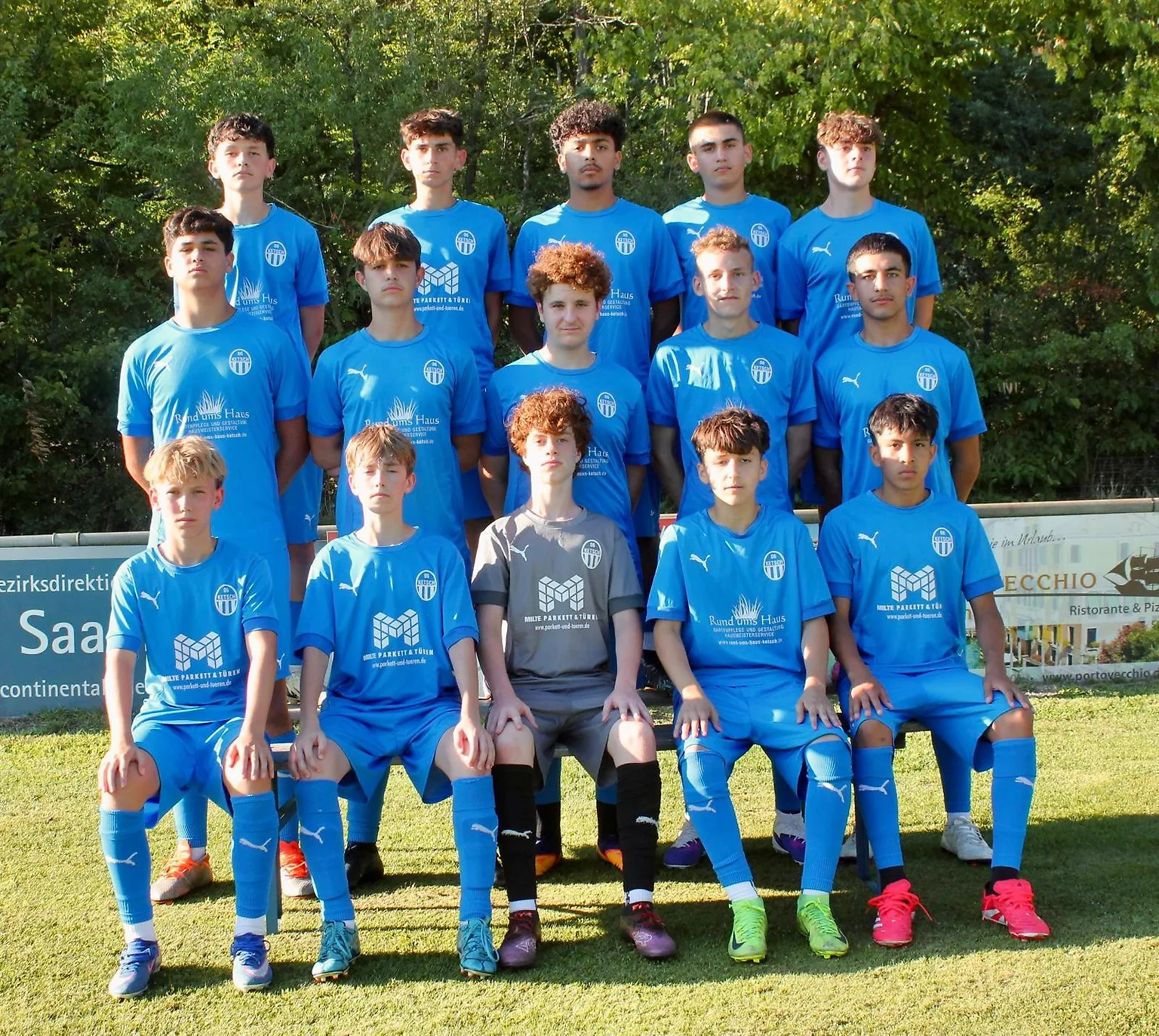 Mannschaftsfoto B2-Junioren (2010-2011)