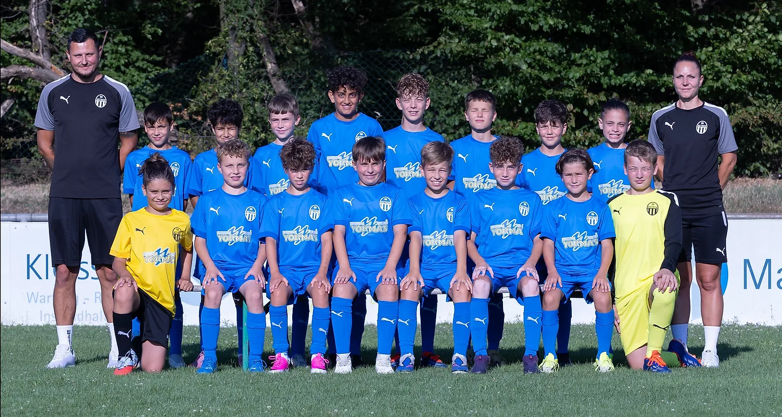Mannschaftsfoto D1-Junioren U13 (2014-2015)