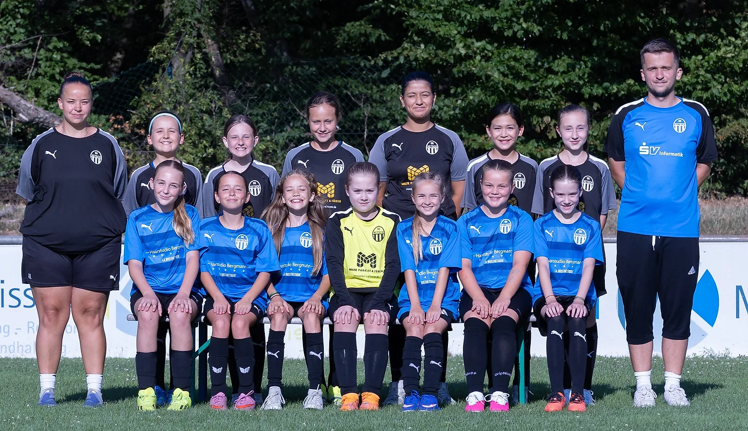 Mannschaftsfoto D1-Juniorinnen U13 (2014-2015)