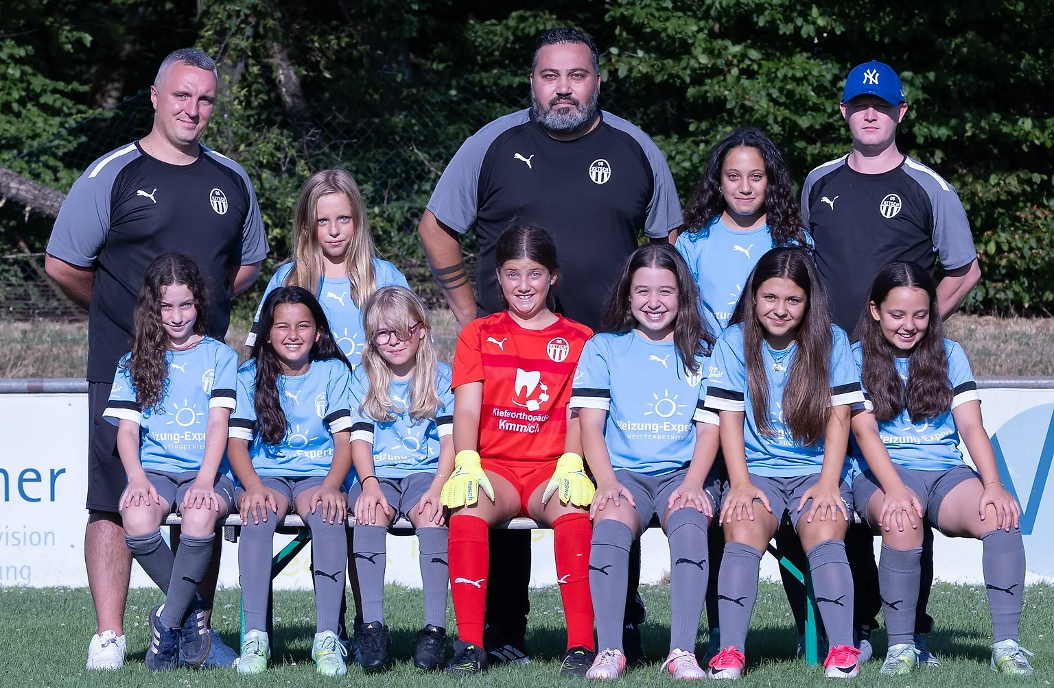 Mannschaftsfoto D2-Juniorinnen U13 (2014-2015)