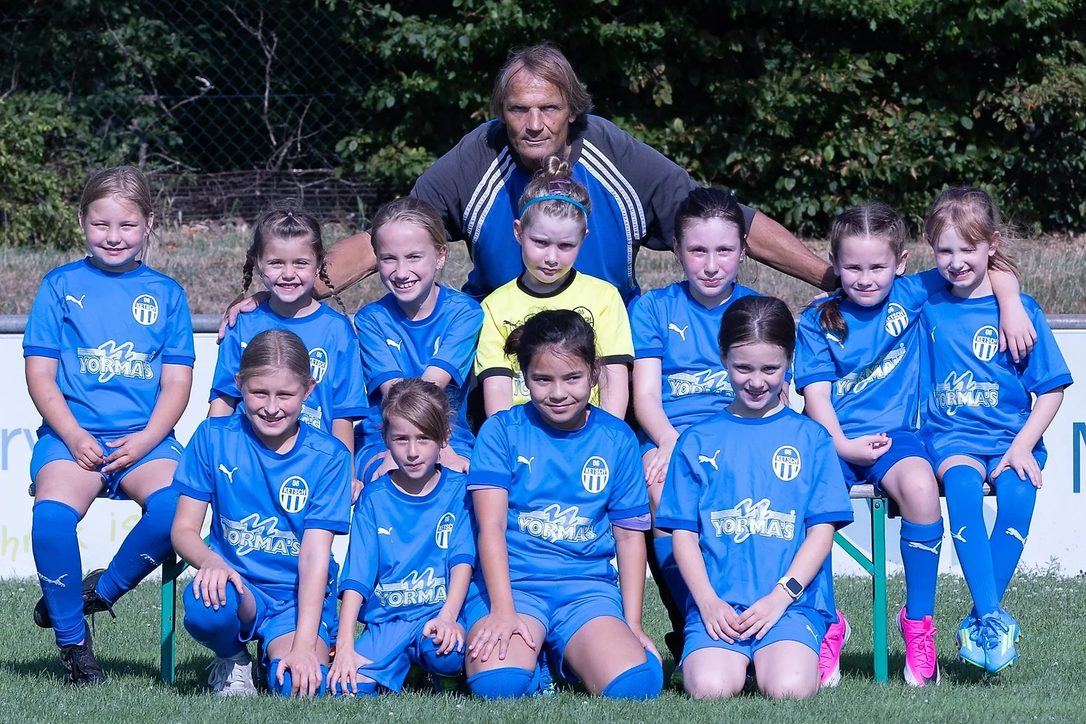 Mannschaftsfoto E/F-Juniorinnen U11 (2016-2020)