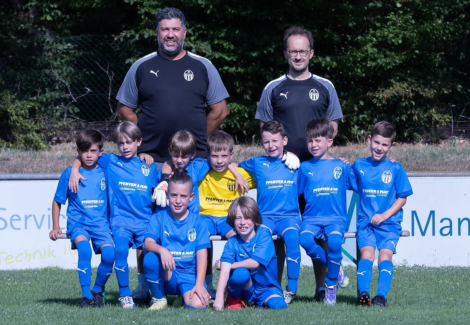 Mannschaftsfoto F1-Junioren U9 (2018-2019)