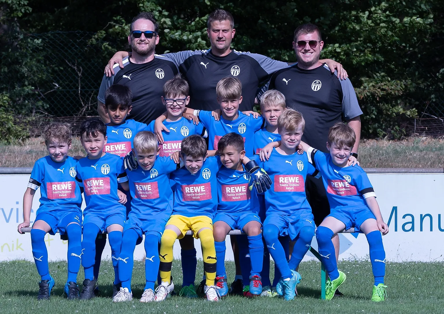 Mannschaftsfoto F2-Junioren U9 (2018-2019)